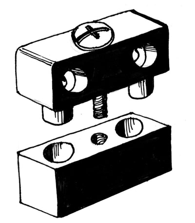 Systemtac-Assemblage d'angle démontable par vissage