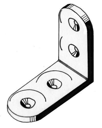 Systemtac 2187 - Equerre longue 4 trous - PRUNIER SYSTEM+ GREENCASTOR