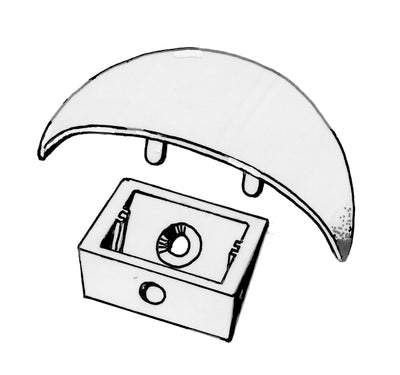 Systemtac-Taquet + couvercle boule - PRUNIER SYSTEM+ GREENCASTOR