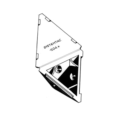 Systemtac classic 104+ Equerre d'angle à 3 trous - PRUNIER SYSTEM+ GREENCASTOR